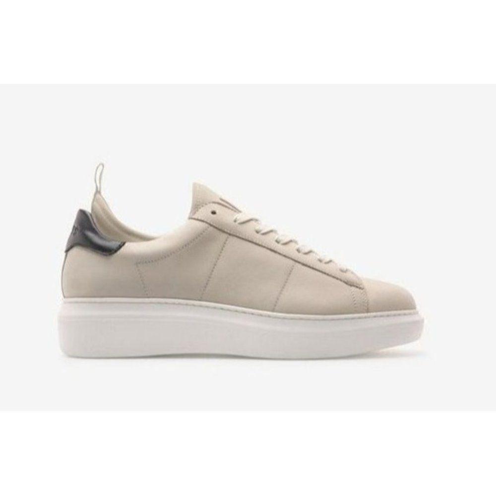 Greats Beige Platform Sneakers Size 8.5